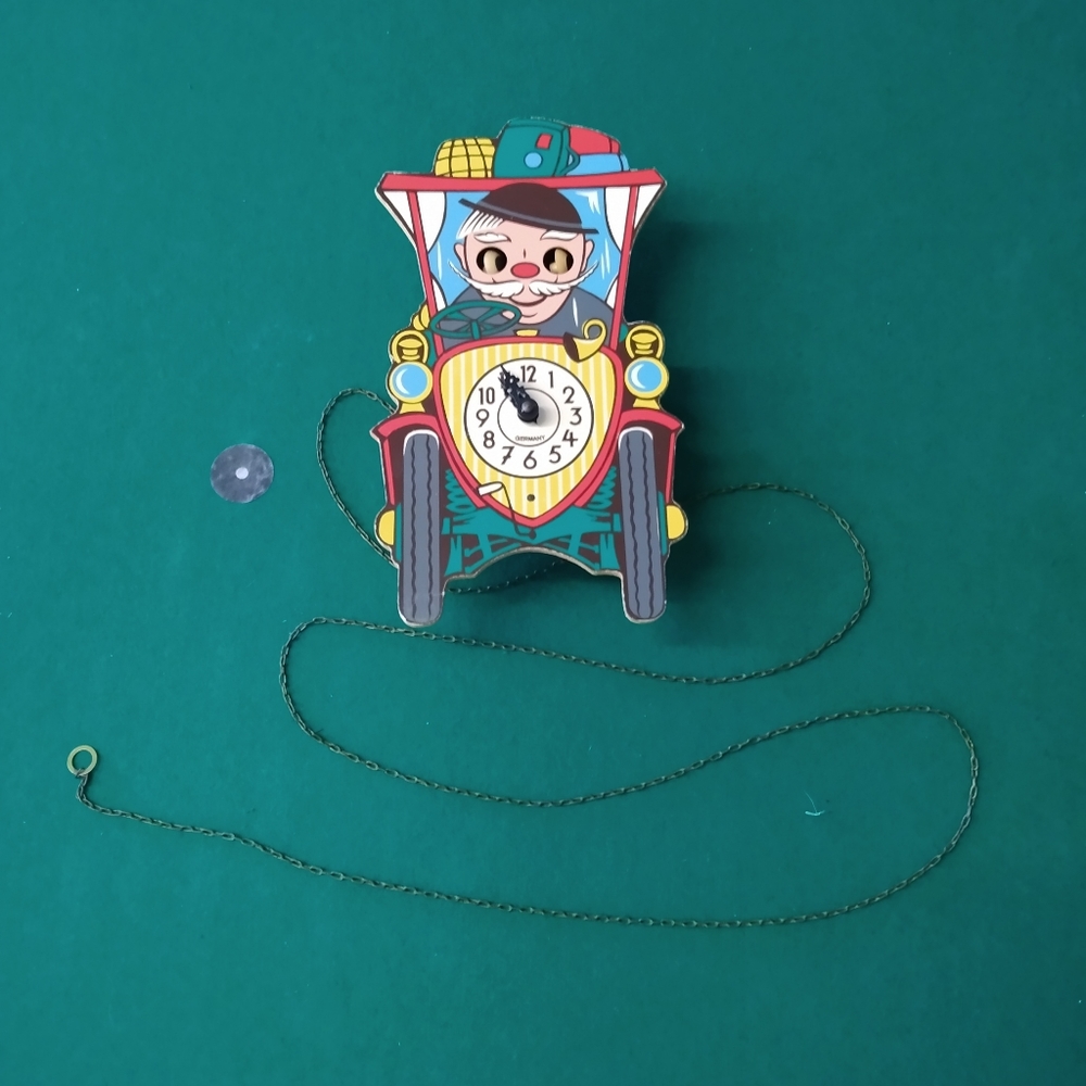 German weighted wall clock